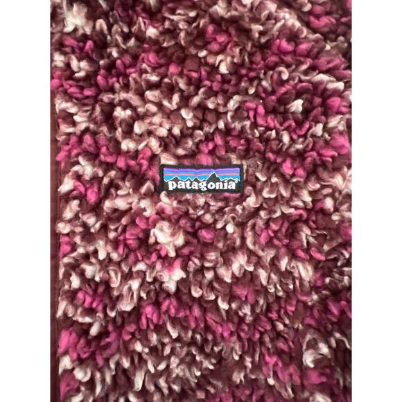 2/$50 DEAL ALERT!! PATAGONIA WOMENS BURGUNDY RETRO X DIAMOND FLEECE SIZE SMALL - Picture 4 of 11